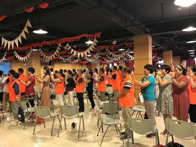 快樂做義工！地鐵義工開展第二期大型團(tuán)體心理培訓(xùn)活動